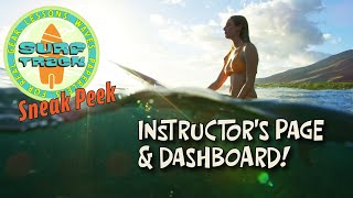 Surf Track Demo: Instructor Dashboard Tour + Resume Feature!