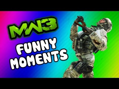 MW3 Funny Moments - Retard Run Kills, Angry Kids Rage, Funtage (A Break from Black Ops 2)