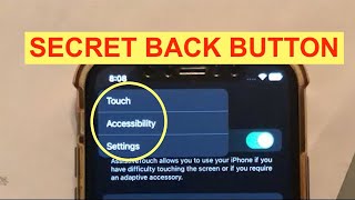 Iphone Settings Infinite Back Button 
