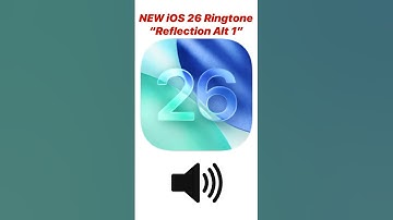 Thumbnail of iOS 26 Default Ringtone! Reflection Alt 1 #apple #ios #iphone #technology #smartphone #ringtone