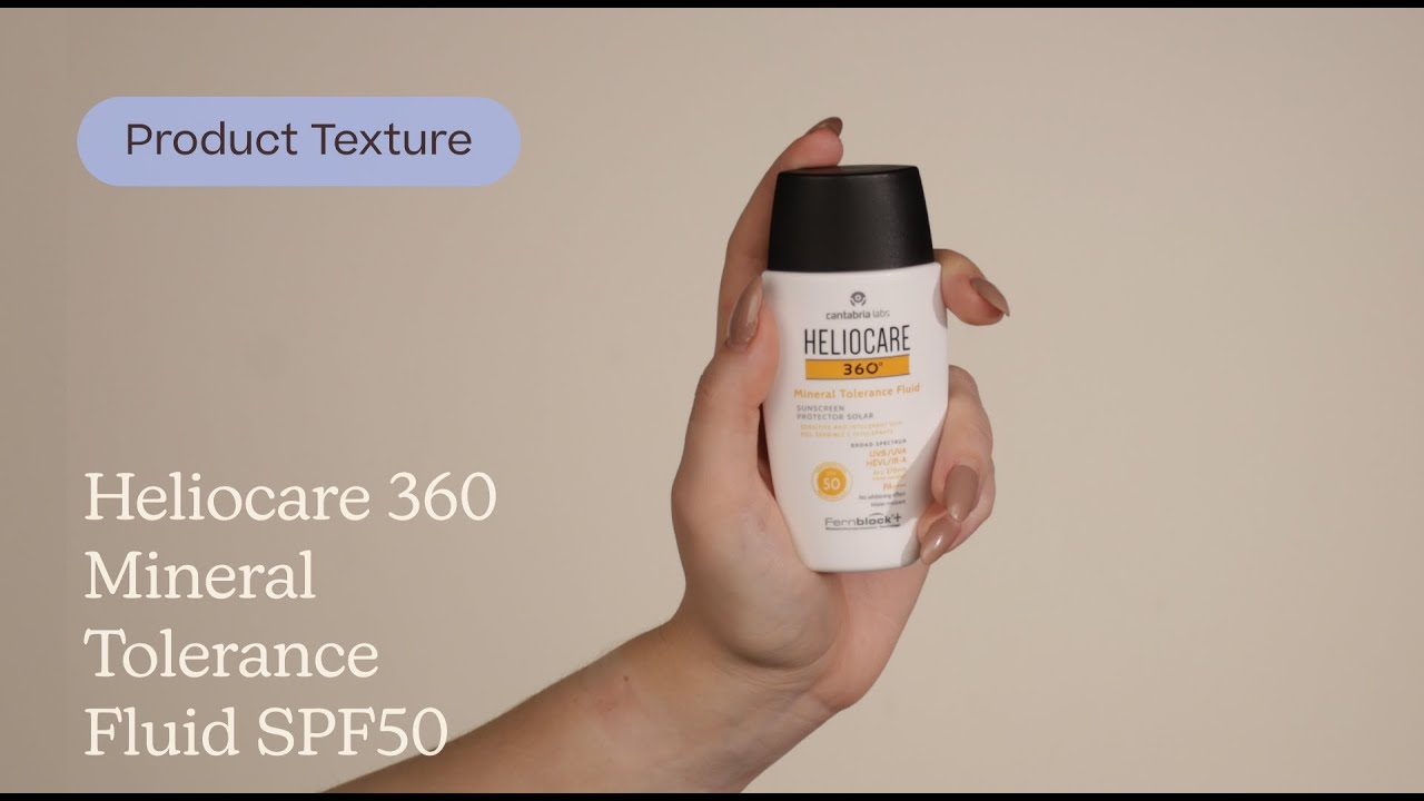 Heliocare 360 Mineral Tolerance Fluid SPF50 Sunscreen 50ml (1.69