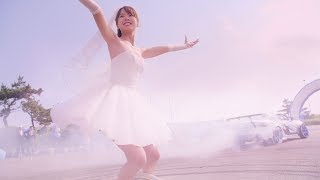 美しすぎる一輪車世界チャンピオン 佐藤彩香選手が登場 車と一輪車のドリフト結婚式 Toyo Tires動画 ハッピー ラバー ウェディング Youtube