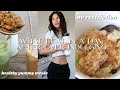 what i eat in a day to stay healthy &amp; fit (how to feel better after over indulging the day before)