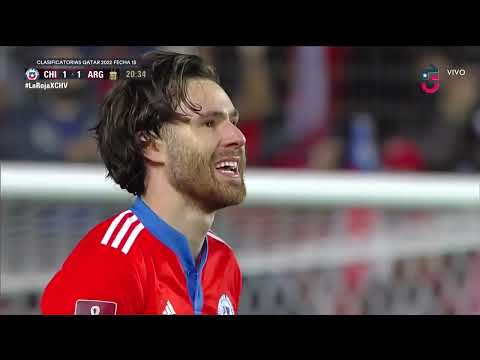 Chile 1-2 Argentina | Gol Ben Brereton | Clasificatorias Qatar 2022 [60fps]