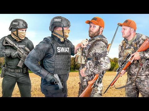 SWAT vs. Hunters - Who's The Deadliest Shot?