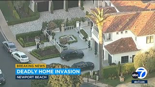 Newport Beach home invasion suspect dead; 2nd suspect hospitalized