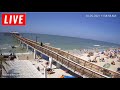 Florida Live Beach Cam on Fort Myers Beach Pier at Pierside Bar and Grill