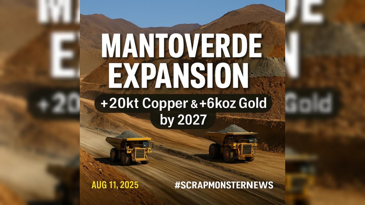 Capstone Copper Greenlights Mantoverde Expansion | Aug 11, 2025 | 