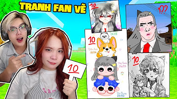 SAMMY VÀ PHONG CẬN CHẤM ĐIỂM TRANH FAN VẼ SIÊU HÀI