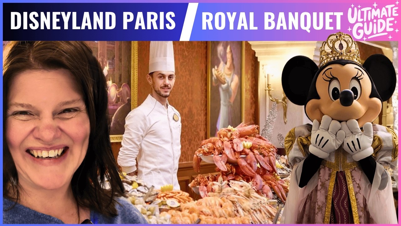 Самый дорогой буфет Диснея в мире! | Королевский банкетный ужин | Советы по посещению Диснейленда...