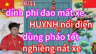 Download Lagu dính phi đao mất xe ,HUYNH nổi điên dùng pháo tốt nghiền nát xe MP3