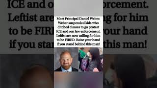 🚨👨‍🏫 Principal Weber STOOD FIRM 💥🇺🇸 Suspended protesters & sparked MASSIVE outrage 😱🔥