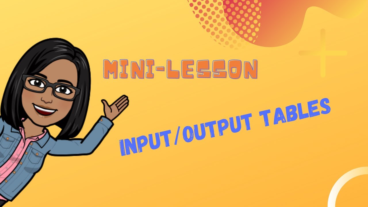 Input-Output Tables, Definition, Charts & Examples - Video & Lesson  Transcript