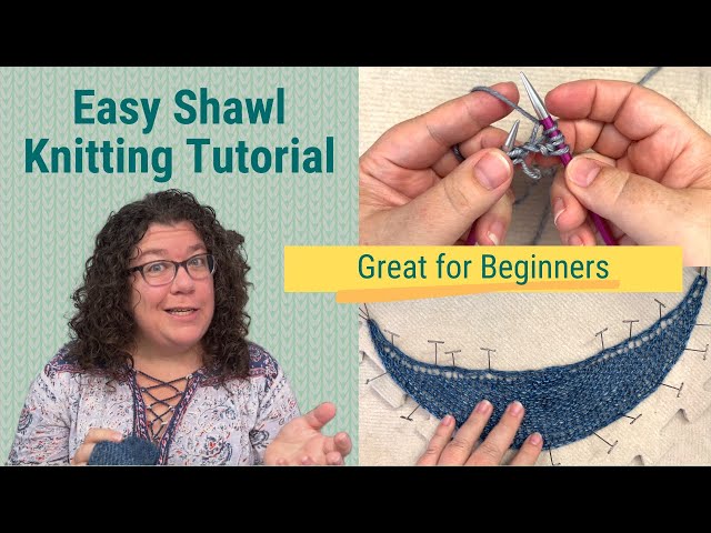 Effortless Crescent Shawl Knitting Pattern for Beginners 3 sddefault