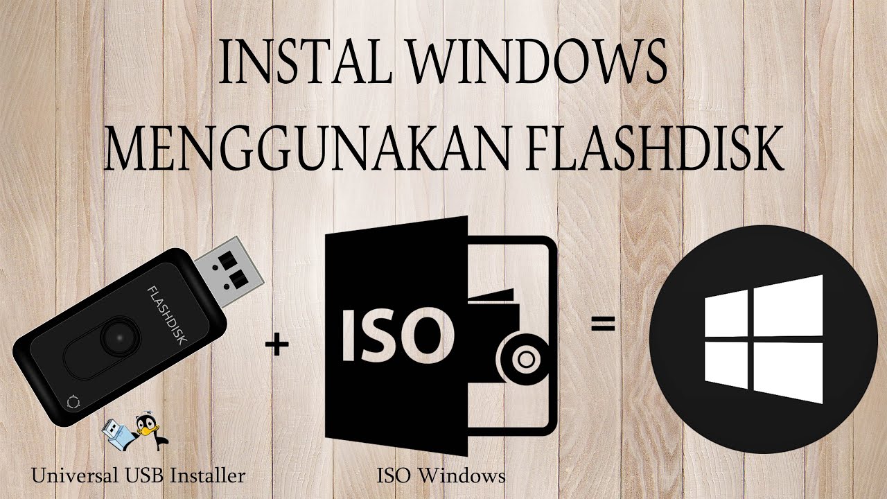 Cara Instal Windows 8 Dengan Flashdisk - YouTube