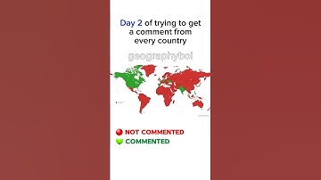 Trying to Get a Comment from every Country Day 2! #conflict #viral #shorts  #world #countries