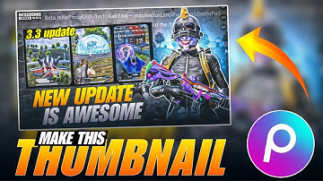 Bgmi New 3.3 Update Thumbnail Tutorial 🔥 #bgmi #bgminewupdate #3.3update
