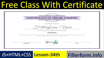 34th Class- Javascript tutorial in hindi| javascript full course| best free javascript course