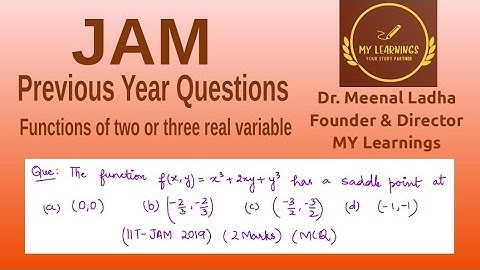 Function of two or three real variables (2019) (Q.ID.M(JAM)FTTRV07)