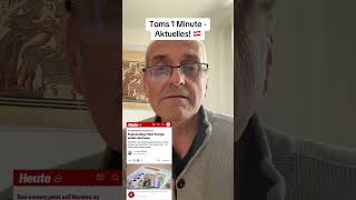 Toms 1 Minute - Aktuelles! 🇦🇹 #fürdich #unterhaltung #aktuelles #nachrichten #nachrichtenaktuell