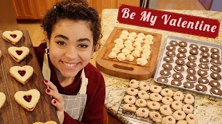 Four Fun Valentine's Day Cookies! Bake With ME!