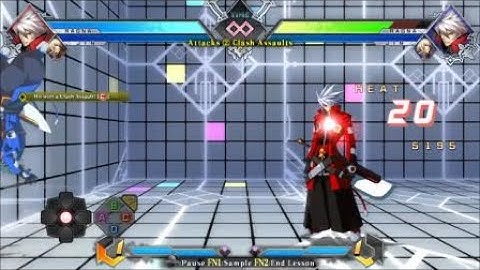 BBTAG Ragna Solo Midscreen Combo #8