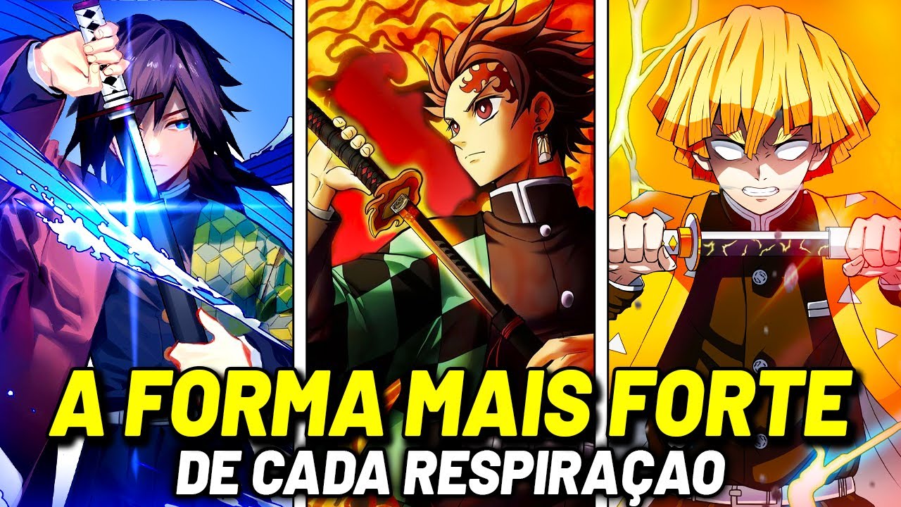 DESCUBRA QUAL É A SUA RESPIRAÇÃO EM DEMON SLAYER 🔥 