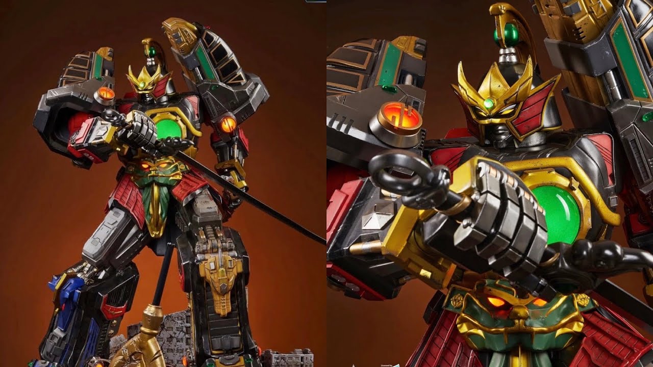 Mighty Morphin' Power Rangers - Thunder Megazord Statue - Spec