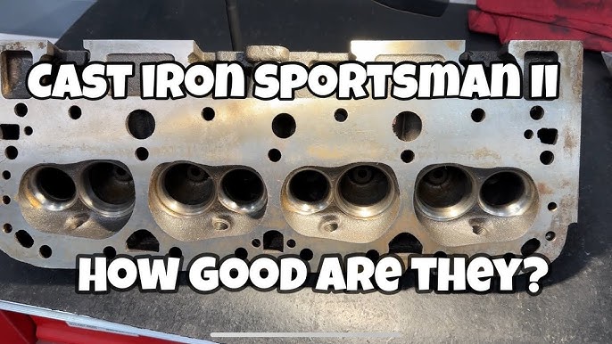 EngineQuest Vortec Cast Iron Cylinder Head - (Bare) - SB Chevy : CH350C