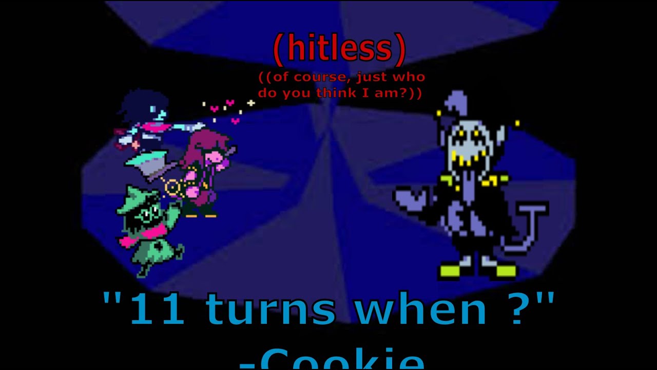12 Turns Jevil Pacify but with one less turn (not 11 turns) - YouTube