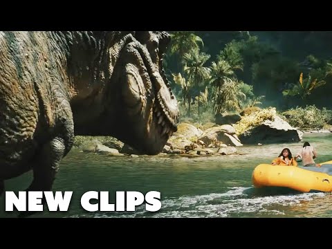 🔲So Many NEW Jurassic World Rebirth Clips Show... TOO MUCH?? (spoilers!!)