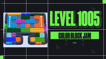 Color Block Jam Level 1005 Solution Walkthrough - How to beat Color Block Jam Level 1005