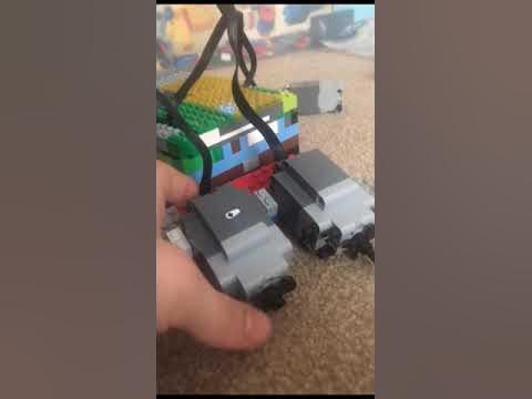 Lego boat motor built from scratch - YouTube
