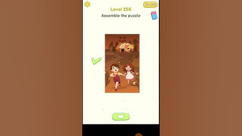 delete puzzle level 256 assemble the puzzle Walkthrough delete puzzle level 256 Solution