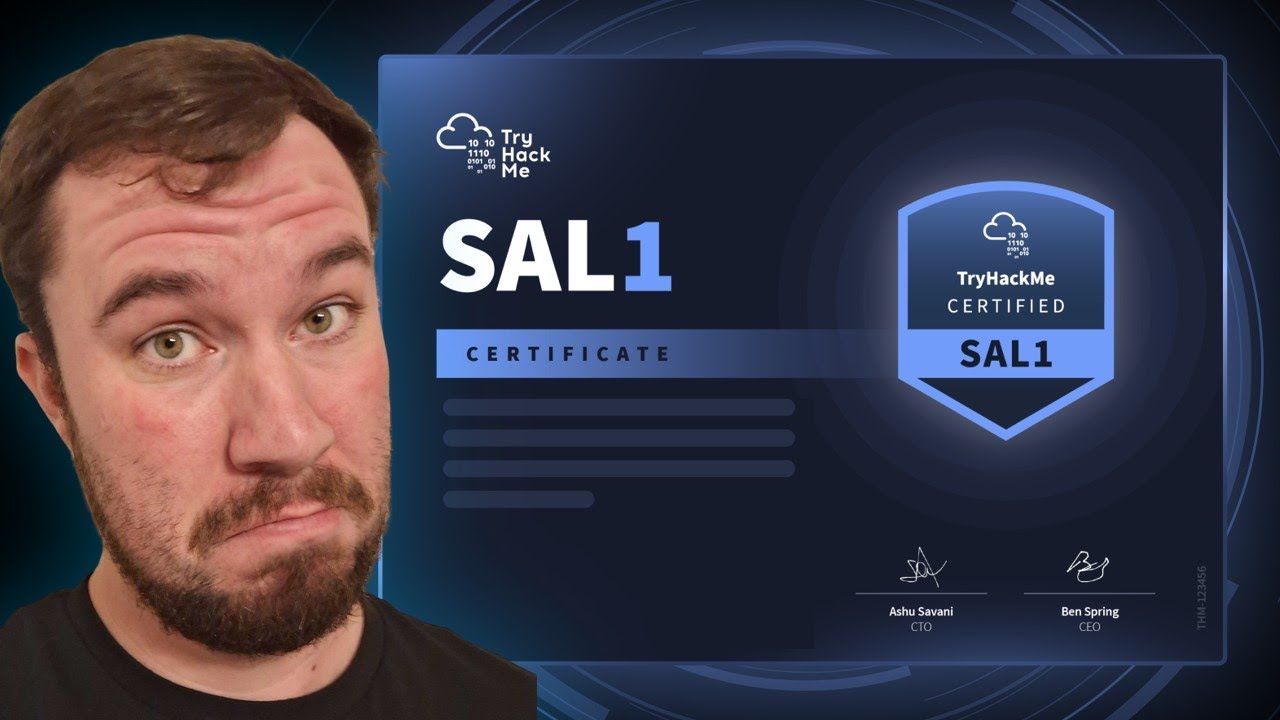 TryHackMe Released a Certification!! - [SAL1 Overview & Giveaway ...