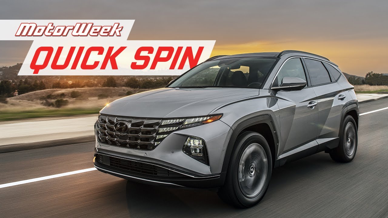 2022 Hyundai Tucson PHEV  MotorWeek Quick Spin 