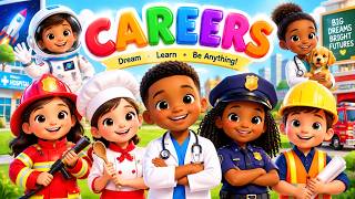 🏆 ABC Careers for Kids | A to Z Jobs & Professions Song