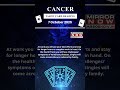 Cancer Tarot Card Reading | 7th October Zodiac | Astrology &amp; Prediction of the Day | #shorts