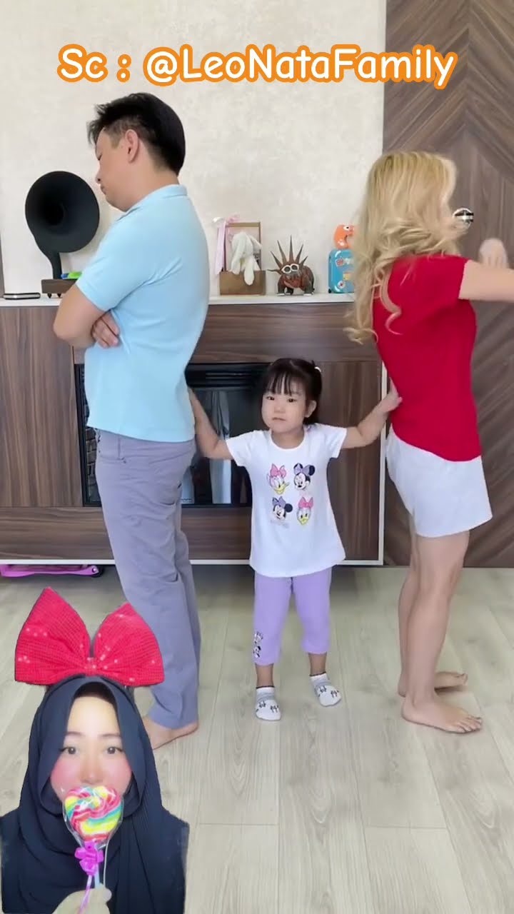 MAMA PAPA SEDANG NGAMBEK ⁉️Akankah adik berhasil Mendamaikan Mereka ? @LeoNataFamily #shorts #funny