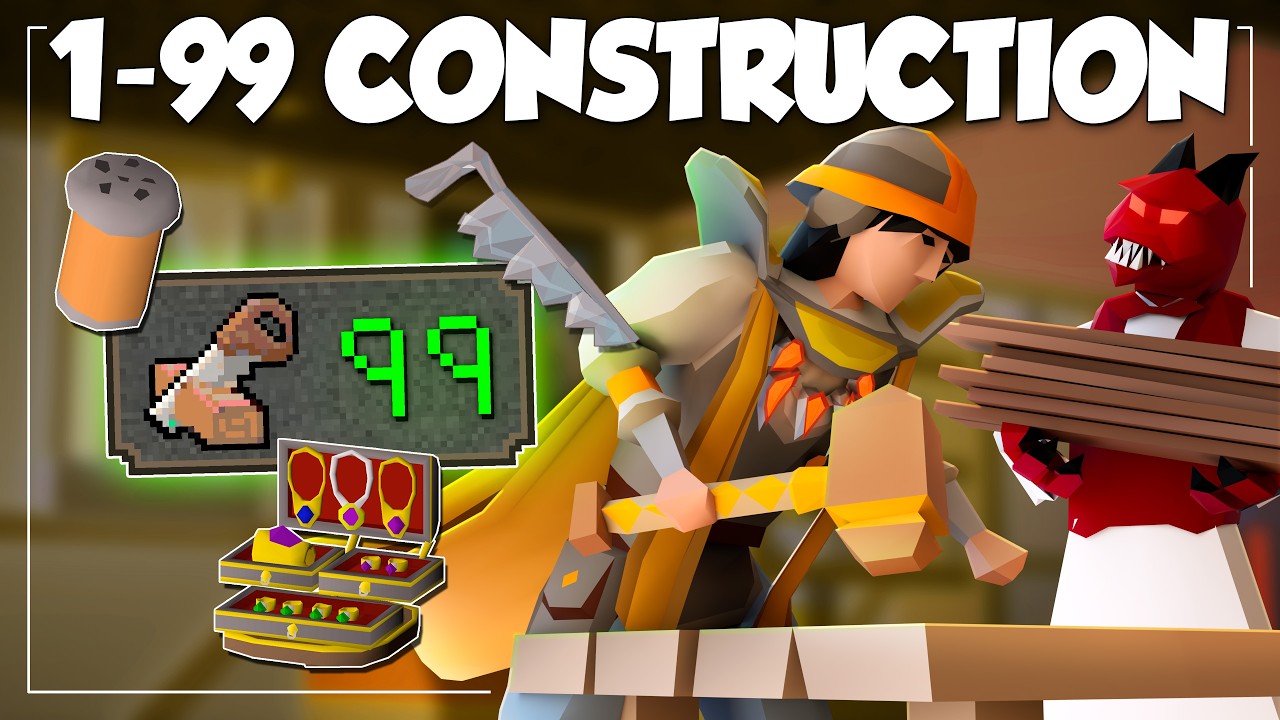 1-99 Construction Guide 2026 - NEW Methods & Exp Rates + Irons (OSRS ...