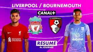 Le résumé de Liverpool / Bournemouth - Premier League 2022-23 (4ème journée)