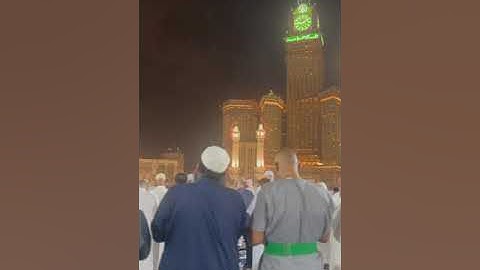 تلاوة من سورة الإسراء للقارئ الشيخ بندر بليلة | تصوير من سطح الحرم