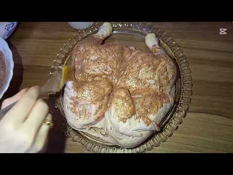 طريقه تحضير تتبيله دجاج ع الفحم وسفره إلى التون كوبري