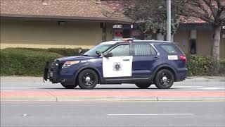 San Jose Police Dept Cars 1710 and 3264 Responding