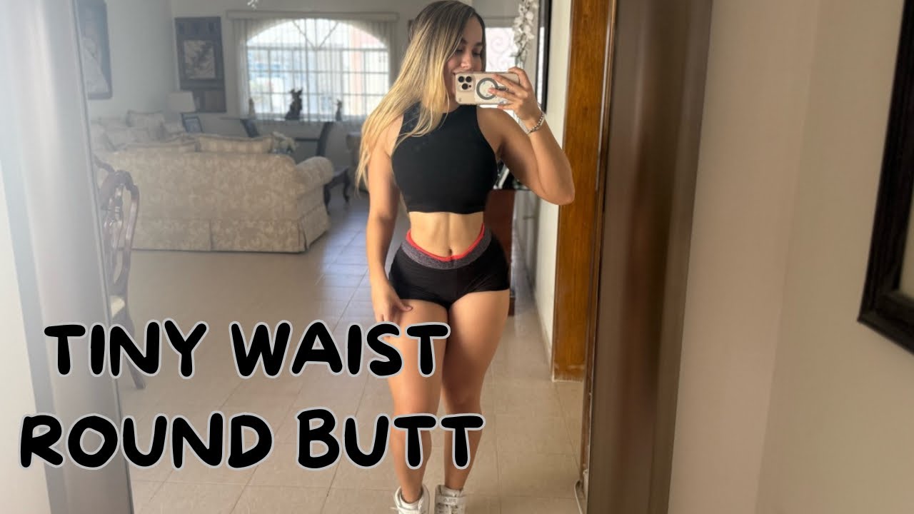 Tiny Waist & Round Butt Workout | 25 days hourglass challenge🍑