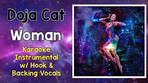 Doja Cat - Woman - Karaoke Instrumental w/ Hook & Backing Vocals