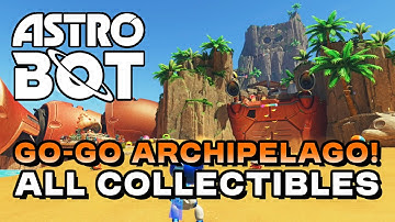 Astro Bot - Go-Go Archipelago! All Collectible Locations (Bots, Puzzle Pieces & Secret Level)