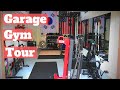 Garage gym tour 2021