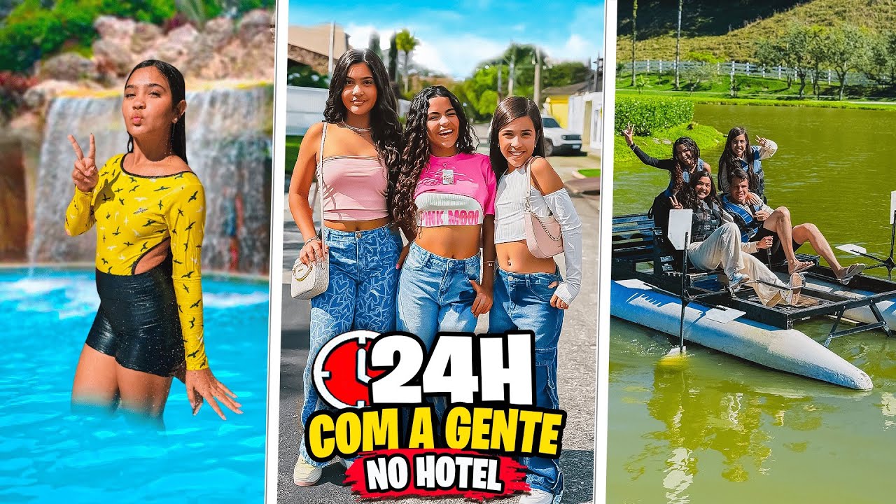 24H COM A GENTE NO RESORT FAZENDO TUDO JUNTO COM VOCÊS !