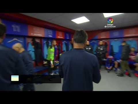 Calentamiento SD Eibar vs RCD Mallorca